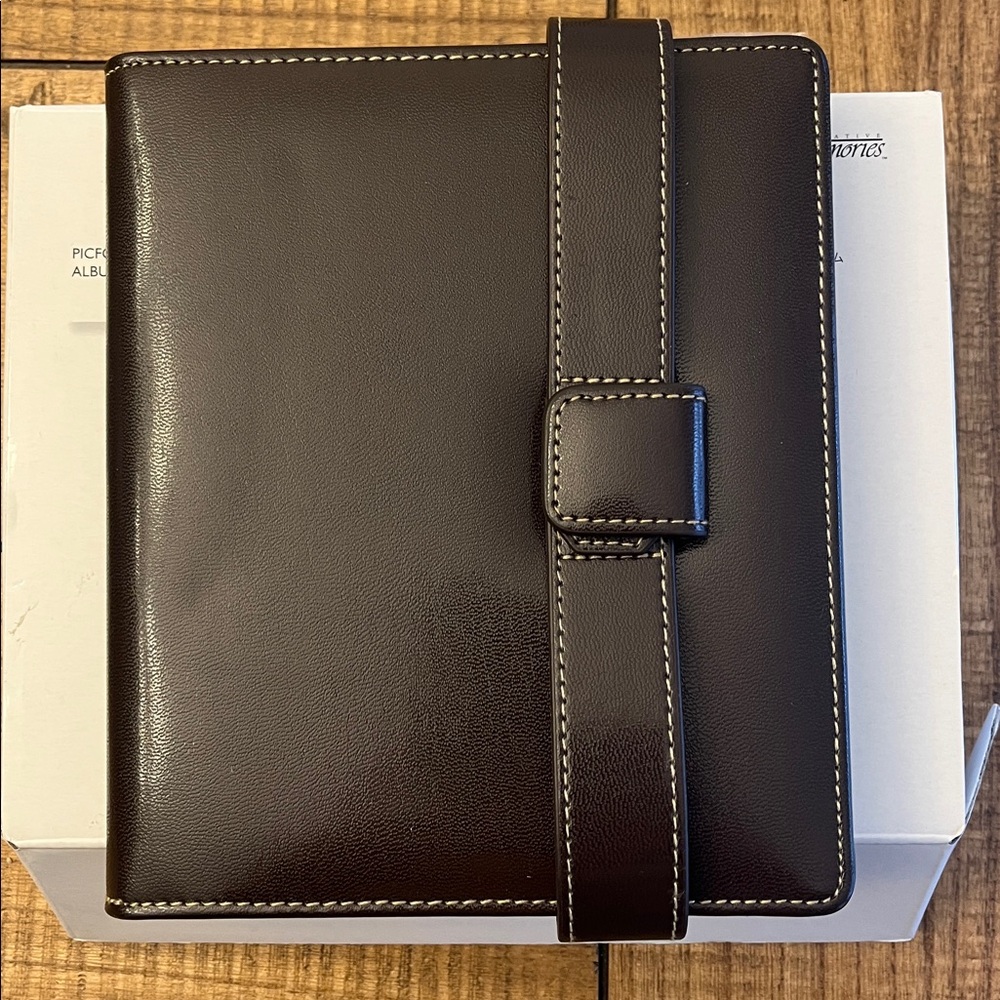 Creative Memories Brown Picfolio Minutes Album New